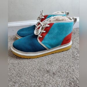 UGG Men Size 6 Colorful Suede Boots